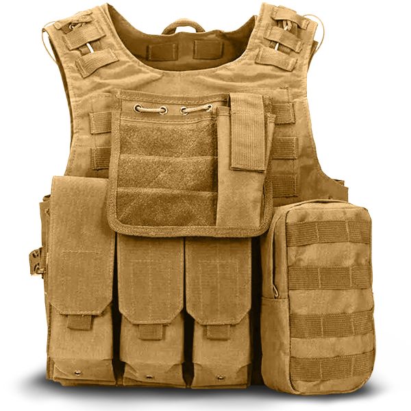 military tactical plate carrier vest khaki 600x600 2 2