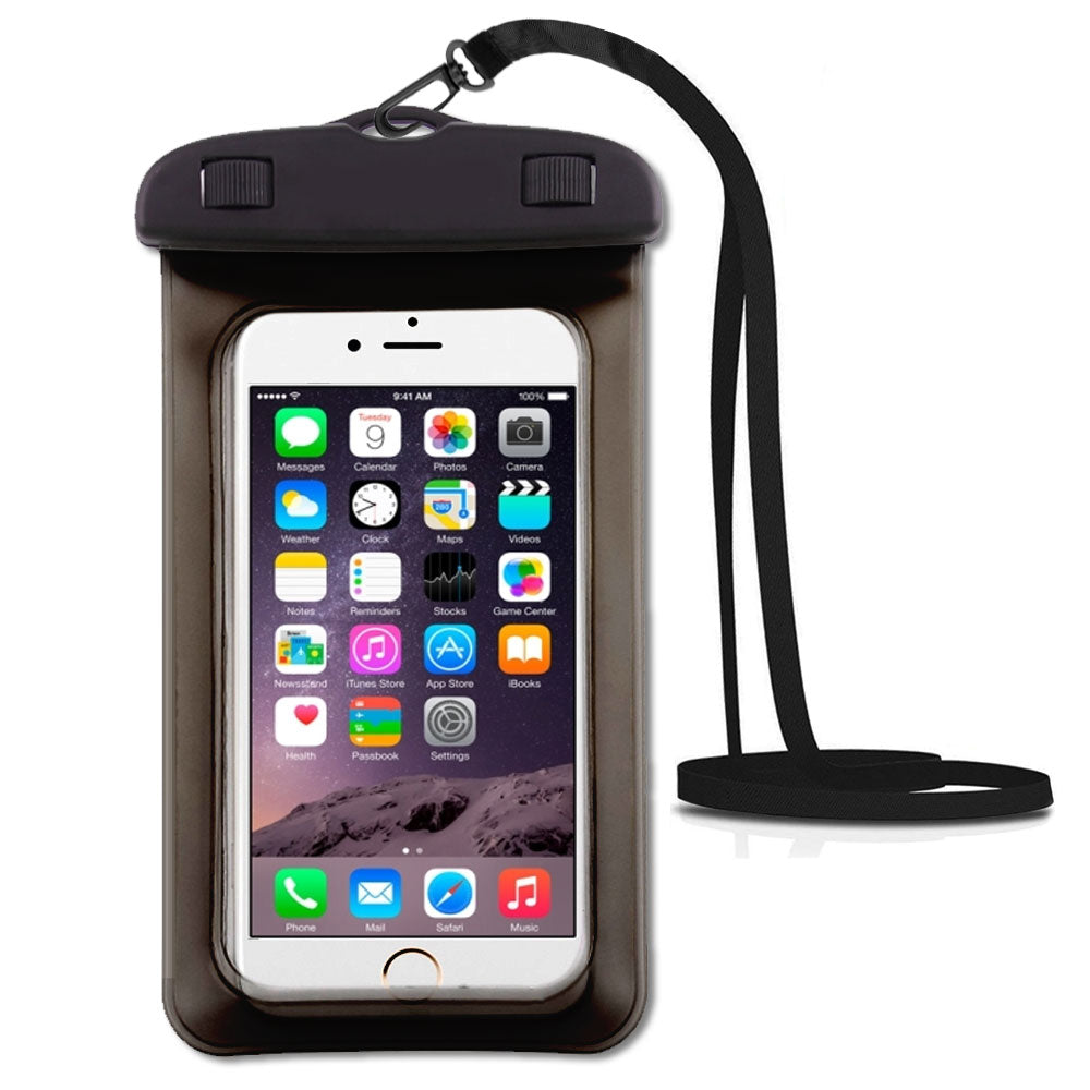 waterproof phone bag black 1