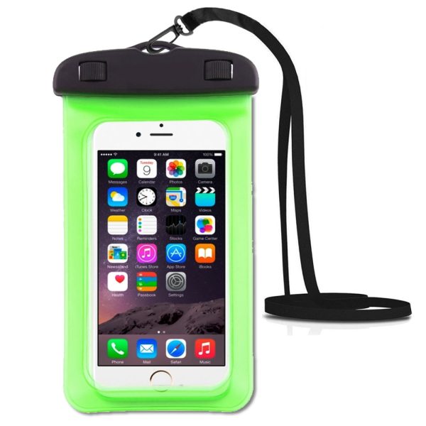 waterproof phone bag green 600x600 1